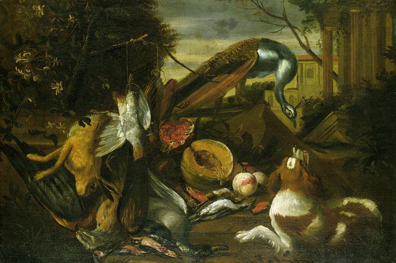 Adriaen de Gryef Gryef Jagdstilleben oil painting image